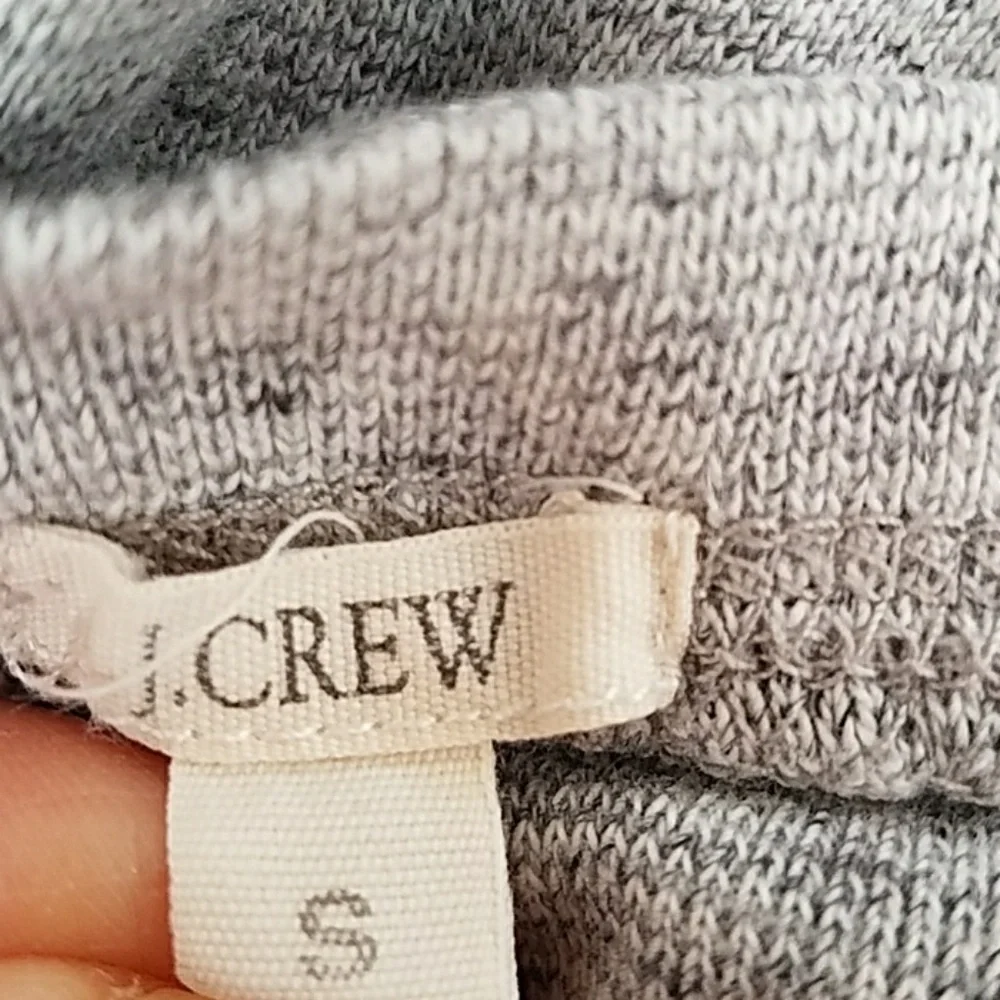 J. Crew Top Shirt Sweater  size Small Gray!.